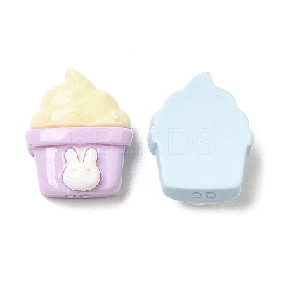 Cartoon Opaque Resin Decoden Cabochons RESI-C039-02A-1