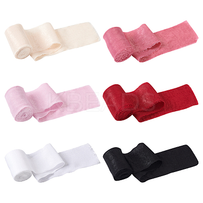6 Rolls 6 Colors Polyester Ribbons OCOR-BC0006-36B-1
