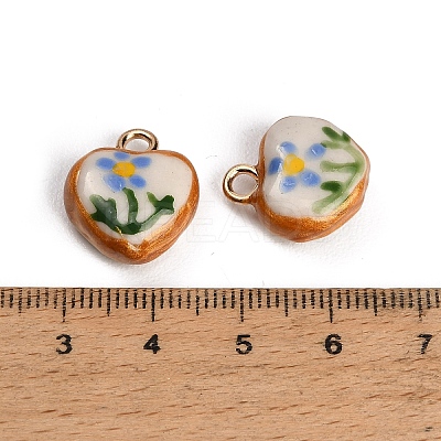 Handmade Porcelain with Brass Pendants PR-CBAB520-03B-1