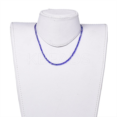 Faceted Glass Beaded Necklaces NJEW-JN02553-06-1