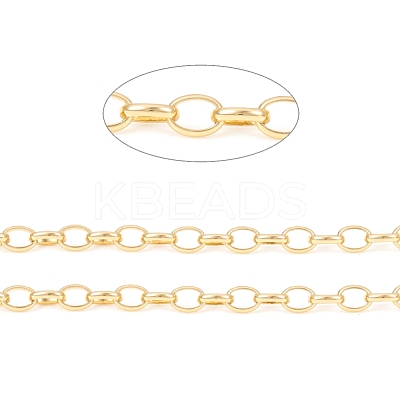 Brass Cable Chain CHC-G012-02G-1