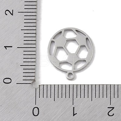 Non-Tarnish 304 Stainless Steel Pendants STAS-B062-06P-1