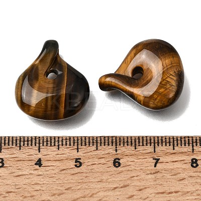 Natural Tiger Eye Pendants GG-CBA487A-03C-1