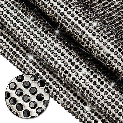 Self Adhesive Glass Rhinestone Glue Sheets RB-BC0001-03C-1
