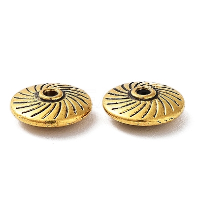 Tibetan Style Alloy Beads FIND-Q094-25AG-1