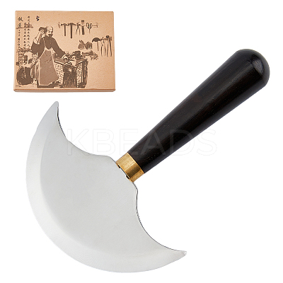 Steel Leathercraft Knife TOOL-WH0053-25P-1