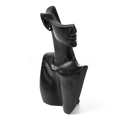 High End Resin Side Body Model Portrait Jewelry Stand NDIS-B001-02-1