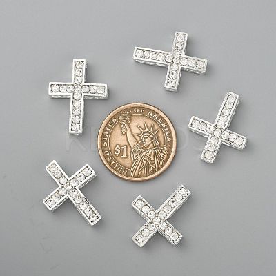 Alloy Rhinestone Beads RB-C1343-01S-1
