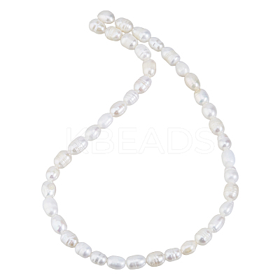 1 Strand Natural Cultured Freshwater Pearl Beads Strands PEAR-HS0001-18-1
