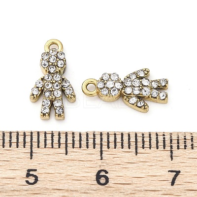 304 Stainless Steel Charms LS-STAS-V003-05G-12-1
