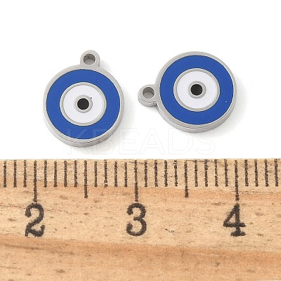304 Stainless Steel Charms with Enamel STAS-L022-171A-P-1