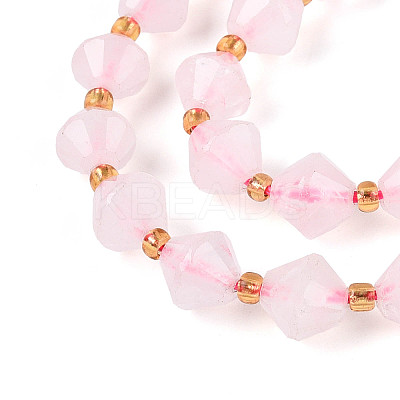 Natural Rose Quartz Beads Strands G-T144-23A-05-1