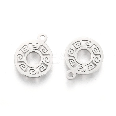Tarnish Resistant 304 Stainless Steel Charms STAS-I151-35P-1