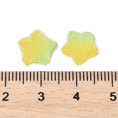 Imitation Candy Food Style Resin Cabochons X1-RESI-R461-02F-1