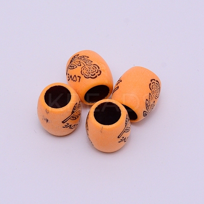 Resin Dreadlocks Braiding Beads OHAR-WH0015-12-1