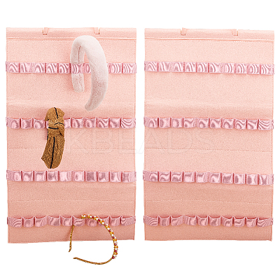 Felt Hanging Hair Claw Clip Organizer Holder for Women Girls AJEW-WH0534-05B-1