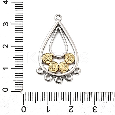 Ion Plating(IP) 304 Stainless Steel Chandelier Component Links STAS-Q350-03GP-1
