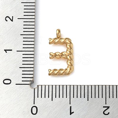 316 Surgical Stainless Steel Pendants & Charms STAS-D031-01E-1