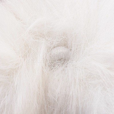 Handmade Faux Rabbit Fur Pom Pom Ball Covered Pendants WOVE-F020-A19-1