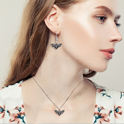 80Pcs Tibetan Style Alloy Pendants PALLOY-DC0001-04-1
