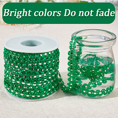 25M Metallic Yarn Lace Ribbons OCOR-GF0003-09C-1