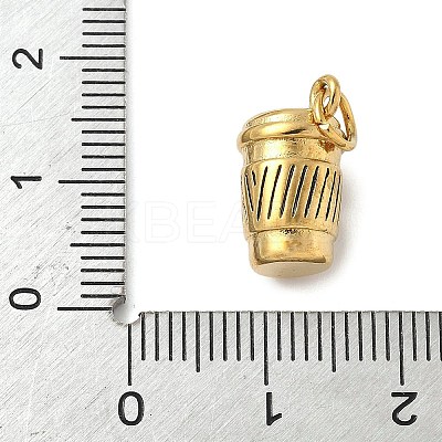 304 Stainless Steel Charms STAS-M120-02A-G-1