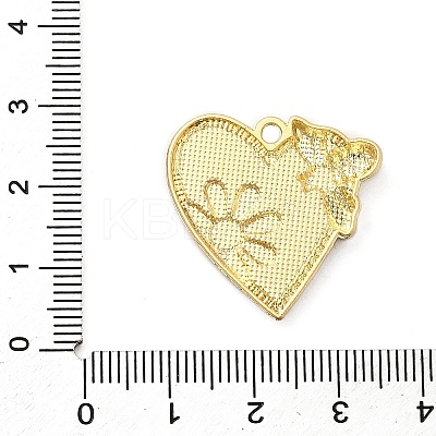 Alloy Enamel Pendants FIND-I051-01G-1