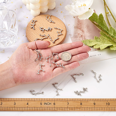 Zinc Alloy with Glass Rhinestone Jewelry Pendant Accessories FIND-FW0001-04-1