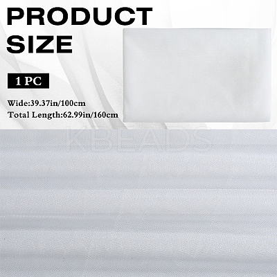 Polyester Mesh Fabric DIY-WH20009-40G-1