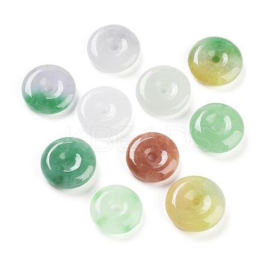 Natural Myanmar Jade/Burmese Jade Pendants G-O042-01B-1