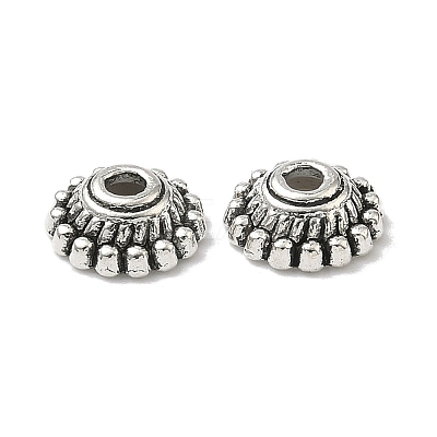 Tibetan Style Alloy Caps LS-LF1235Y-NF-1