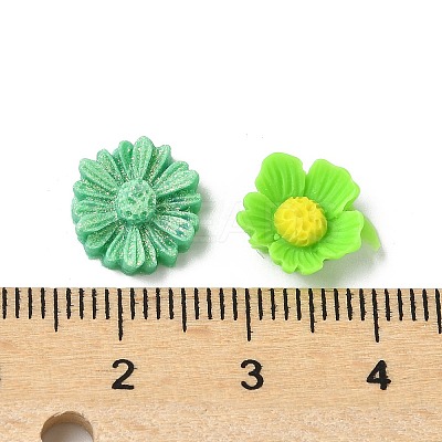 Luminous Opaque Resin Cabochons CRES-U006-01H-1
