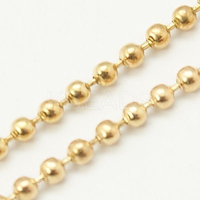 Iron Ball Bead Chains CH-C013-1.5mm-LG-1
