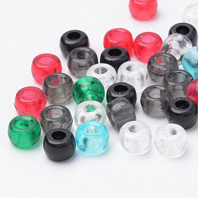 Transparent Plastic Beads X-MACR-S272-19-1