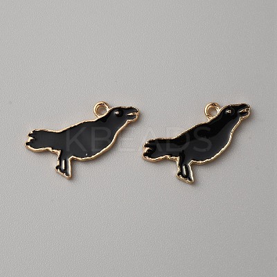 Alloy Enamel Pendants ENAM-WH0057-46A-1