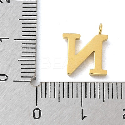 Ion Plating(IP) 304 Stainless Steel Micro Pave Cubic Zirconia Pendants STAS-Z107-03G-13-1