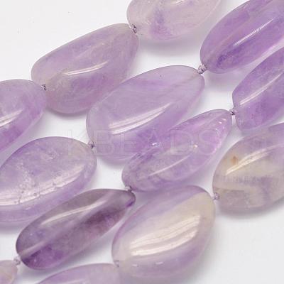 Natural Amethyst Beads Strands G-L464-11-1