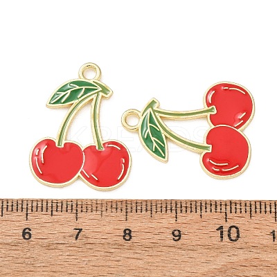 Alloy Enamel Pendants AL-CBA1DF6-02K-1