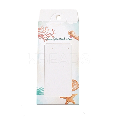 Paper Jewelry Display Cards DIY-B061-10E-1