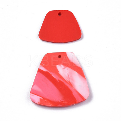 Handmade Polymer Clay Pendants CLAY-N010-062B-1