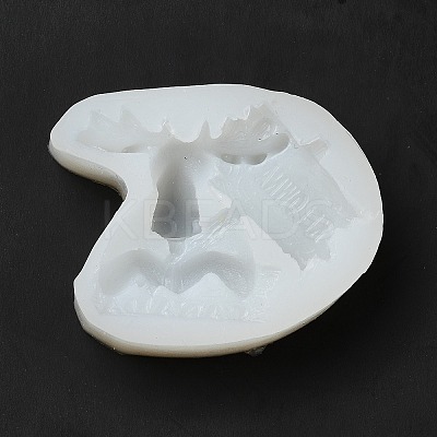 Christmas Canada Reindeer's Head DIY Silicone Molds LS-SIMO-B002-02-1