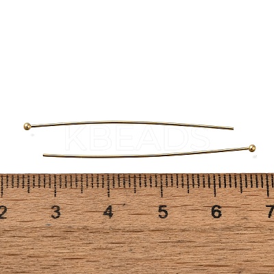 Brass Ball Head Pins KK-H502-03G-G-1