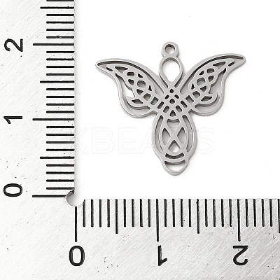 Non-Tarnish 5Pcs 201 Stainless Steel Pendants LS-STAS-B064-16P-1