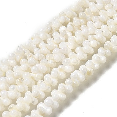 Natural Freshwater Shell Beads Strands BSHE-E026-17-1