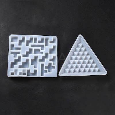 Pyramid Puzzle Silicone Molds LS-DIY-F110-01-1