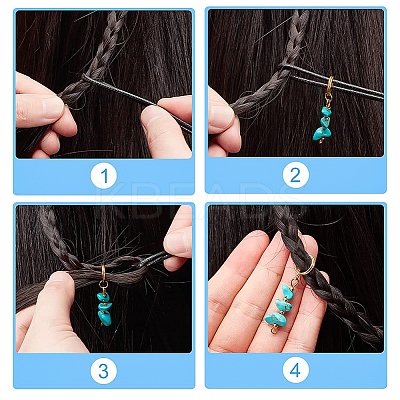 20Pcs 20 Style Natural & Synthetic Mixed Gemstone & Alloy Enamel Pendants FIND-BC0003-72-1