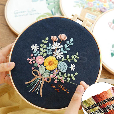 Polyester Embroidery Threads OCOR-WH20074-13B-03C-1