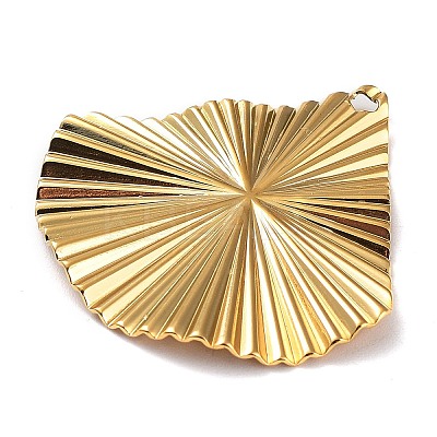 Ion Plating(IP) 304 Stainless Steel Pendants STAS-M323-39G-1