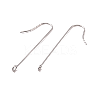 Tarnish Resistant 316 Surgical Stainless Steel Earring Hooks LS-STAS-E027-01A-P-1