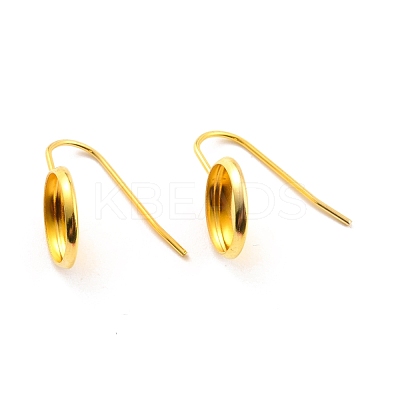 304 Stainless Steel Earring Hooks STAS-C044-01B-G-1